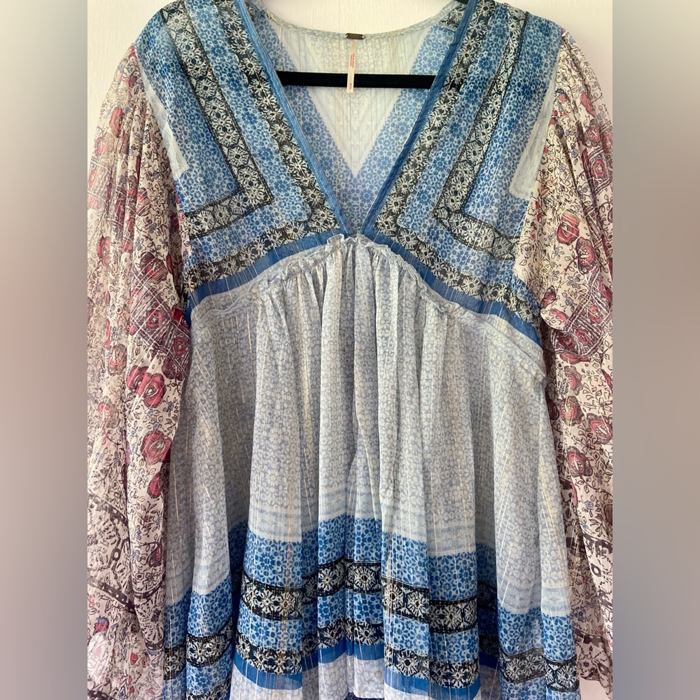 Free People Aliyah Printed Tunic 🧿 - Picture 8 of 14